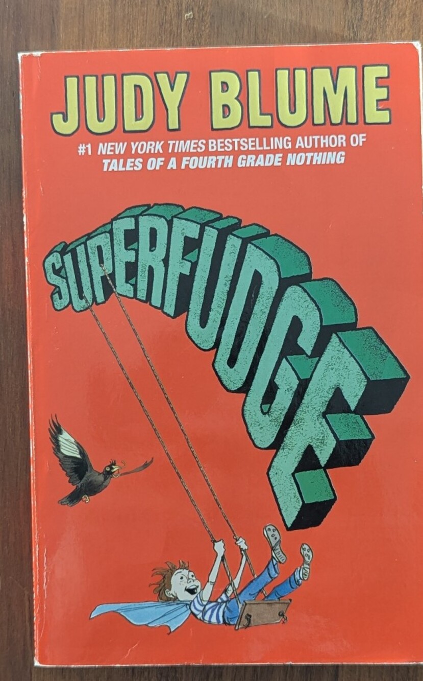 Superfudge by Judy Blume Paperback Novel Classic Children's Chapter Book